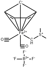 dicarbonylcyclopentadienyl(dimethylsulfoniummethylide)iron 结构式