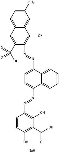 直接耐晒灰3B 结构式