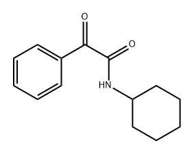 BenzeneacetaMide, N-cyclohexyl-α-oxo-
GlyoxylaMide, N-cyclohexyl-2-phenyl- (6CI,7CI,8CI) 结构式