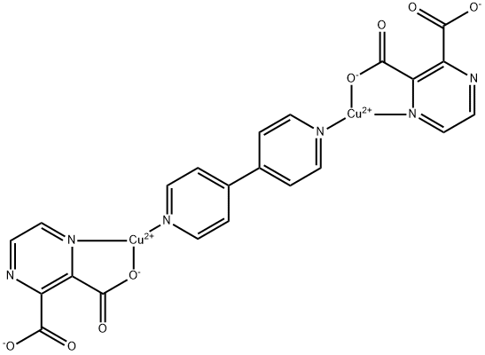 CPL-2金属有机骨架 结构式