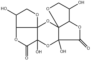 DEHYDRO-L-(+)-ASCORBIC ACID  DIMER 结构式