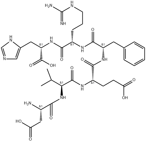 (VAL2)-AMYLOID Β-PROTEIN (1-6) 结构式