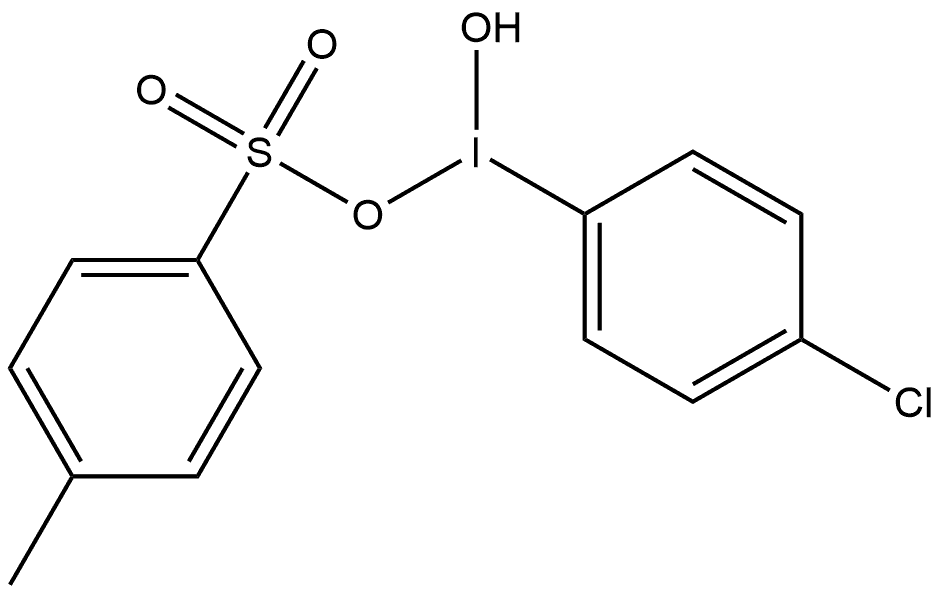 1-[Hydroxy(tosyloxy)iodo]-4-chlorobenzene 结构式