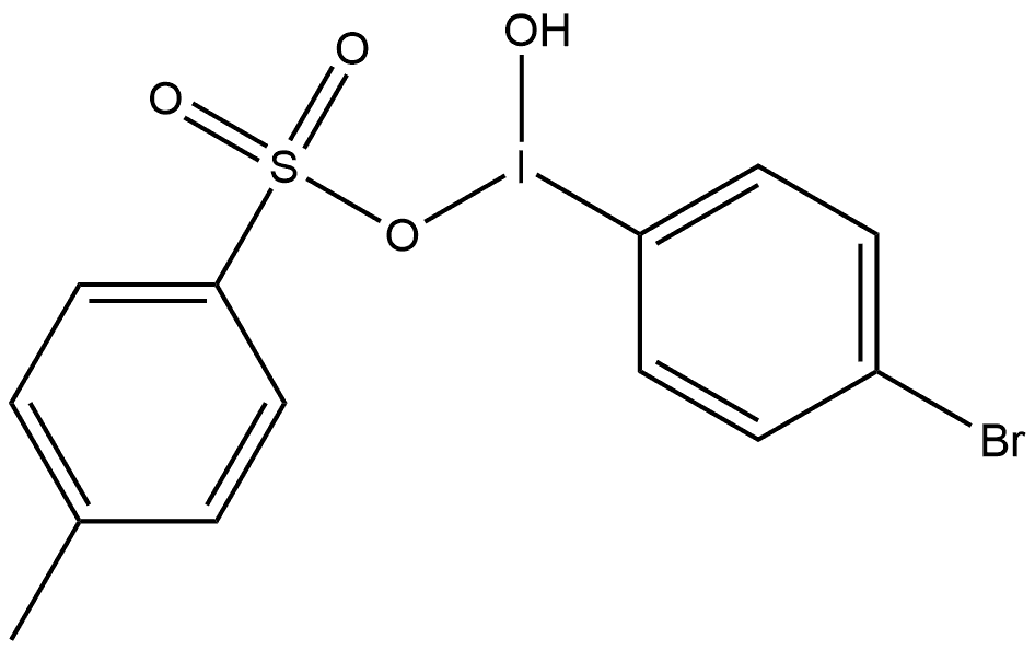 1-[Hydroxy(tosyloxy)iodo]-4-bromobenzene 结构式