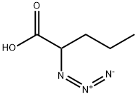 2-Azidopentanoic acid 结构式