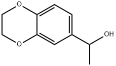 1-(2,3-二氢苯并[B][1,4]二噁英-6-基)乙-1-醇 结构式