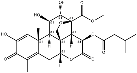 去氢鸦胆子素A 结构式