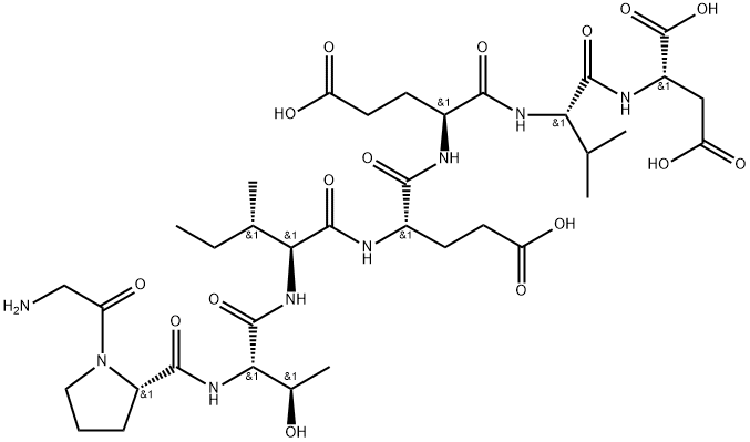 HSP70-DERIVED OCTAPEPTIDE 结构式