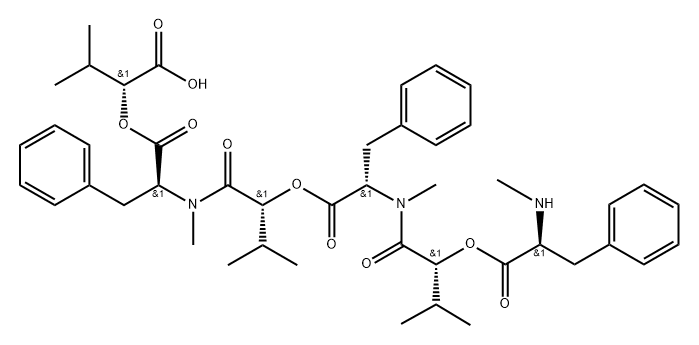 白僵菌素杂质1 结构式