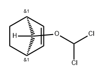 Bicyclo[2.2.1]hept-2-ene, 7-(dichloromethoxy)-, (7-syn)- (9CI) 结构式