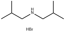 2-methyl-N-(2-methylpropyl)propan-1-amine,hydrobromide 结构式