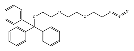 TRT-PEG3-N3 结构式