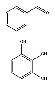 苯甲醛与1,2,3-苯三酚的聚合物 结构式