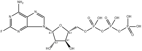 2-fluoro-araATP 结构式