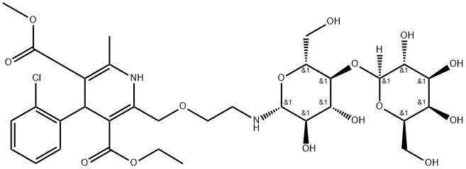 Amlodipine N-Lactoside 结构式