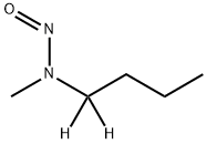 N-NITROSO-N-METHYL-N-n-BUTYL-1-d2-AMINE 结构式