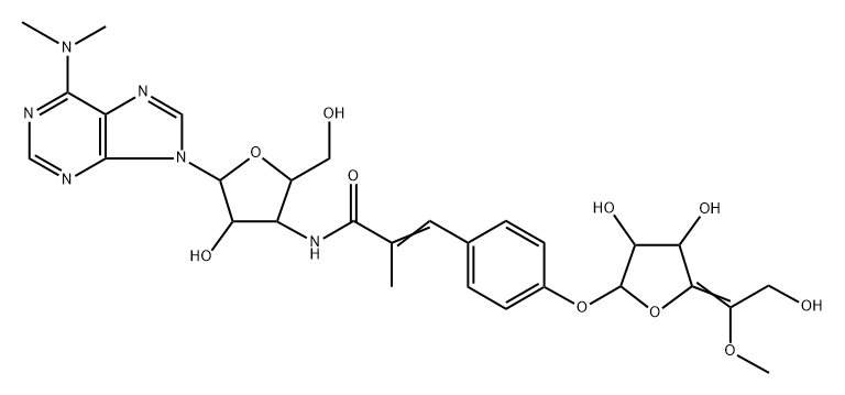 Antibiotic A 201D (9CI) 结构式