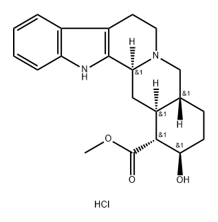 beta-Yohimbin hydrochloride 结构式