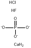 氯氟磷酸钙 结构式