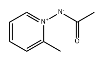 Acetyl(2-methylpyridinio)amine anion 结构式