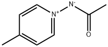 Acetyl(4-methylpyridinio)amine anion 结构式
