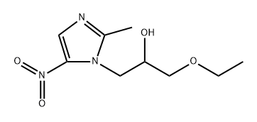 奥硝唑杂质34 结构式