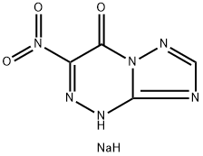 3-硝基-[1,2,4]三唑并[5,1-C][1,2,4]三嗪-4(8H)-酮,钠盐 结构式