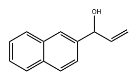 1-(萘-2-基)丙-2-烯-1-醇 结构式