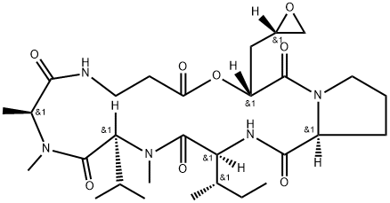 destruxin E 结构式