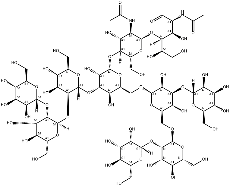 MAN8B GLYCAN 结构式