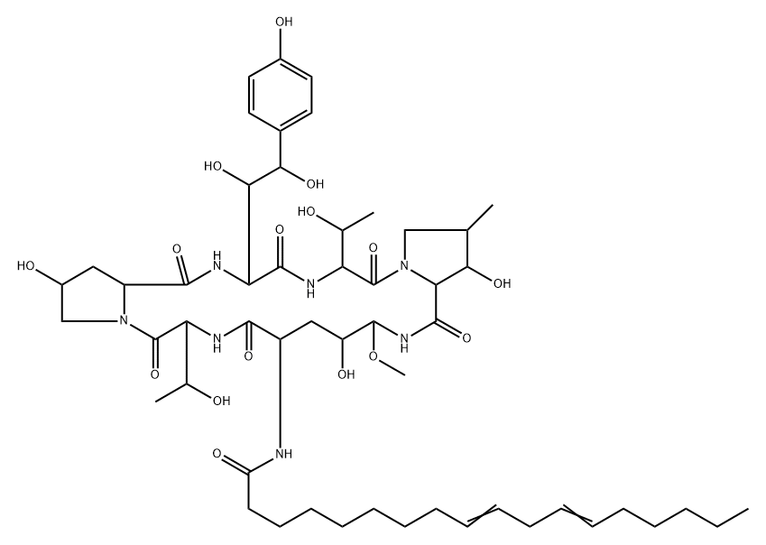 Antibiotic A 30912H 结构式