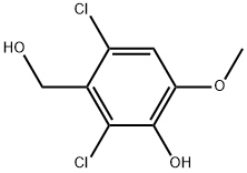 2,6-Dichloro-3-hydroxy-4-methoxybenzenemethanol 结构式