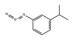 1-azido-3-(propan-2-yl)benzene 结构式