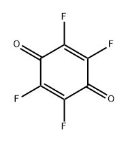 2,5-Cyclohexadiene-1,4-dione,  2,3,5,6-tetrafluoro-,  radical  ion(1+)  (9CI) 结构式