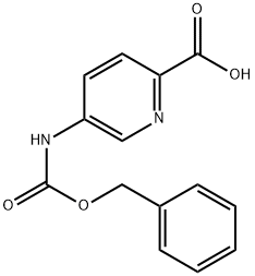 5-Cbz-amino-pyridine-2-carboxylic acid 结构式