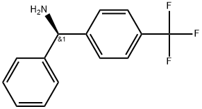 Benzenemethanamine, α-phenyl-4-(trifluoromethyl)-, (αR)- 结构式