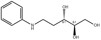 2-deoxy-N-phenyl-D-erythro-pentosylamine 结构式