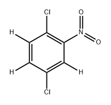 Benzene-1,2,4-d3, 3,6-dichloro-5-nitro- (9CI) 结构式