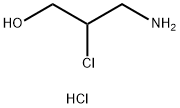 3-amino-2-chloropropan-1-ol hydrochloride 结构式