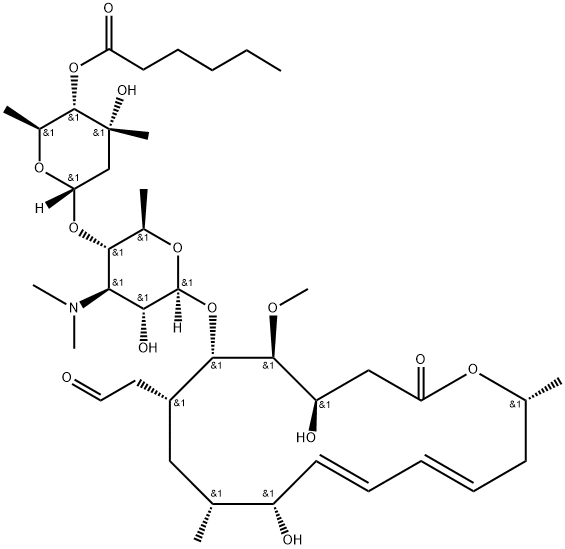白霉素A13 结构式