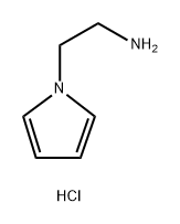 2-(1H-Pyrrol-1-yl)ethanamine hydrochloride 结构式