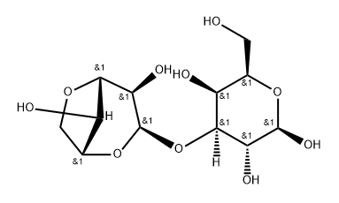 3-O-(3,6-脱水-ALPHA-D-吡喃半乳糖基)-BETA-D-吡喃半乳糖 结构式