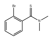 2-bromo-N,N-dimethylbenzothioamide 结构式