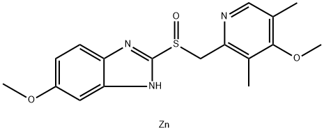 Esomeprazole Zn 结构式