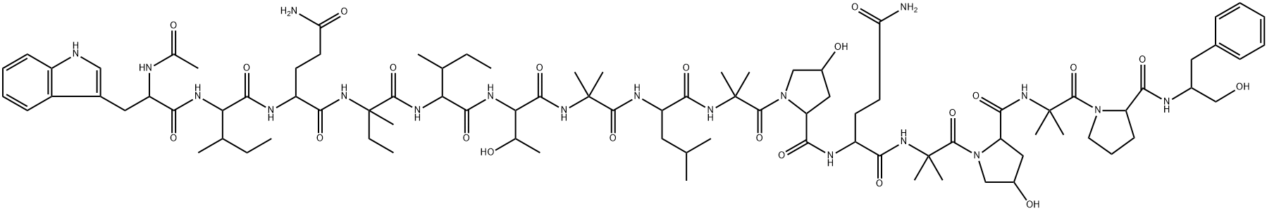 zervamicin IIB 结构式