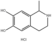 (±)-Salsolinol (hydrochloride) 结构式