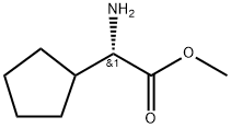 L-环戊基甘氨酸 结构式
