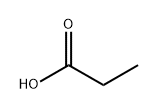 Propionic-2,3-14C1 acid (8CI) 结构式