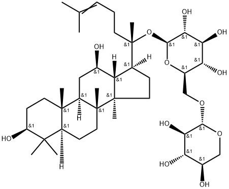 Gypenoside XIII 结构式