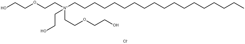 PEG-5 硬脂基氯化铵 结构式